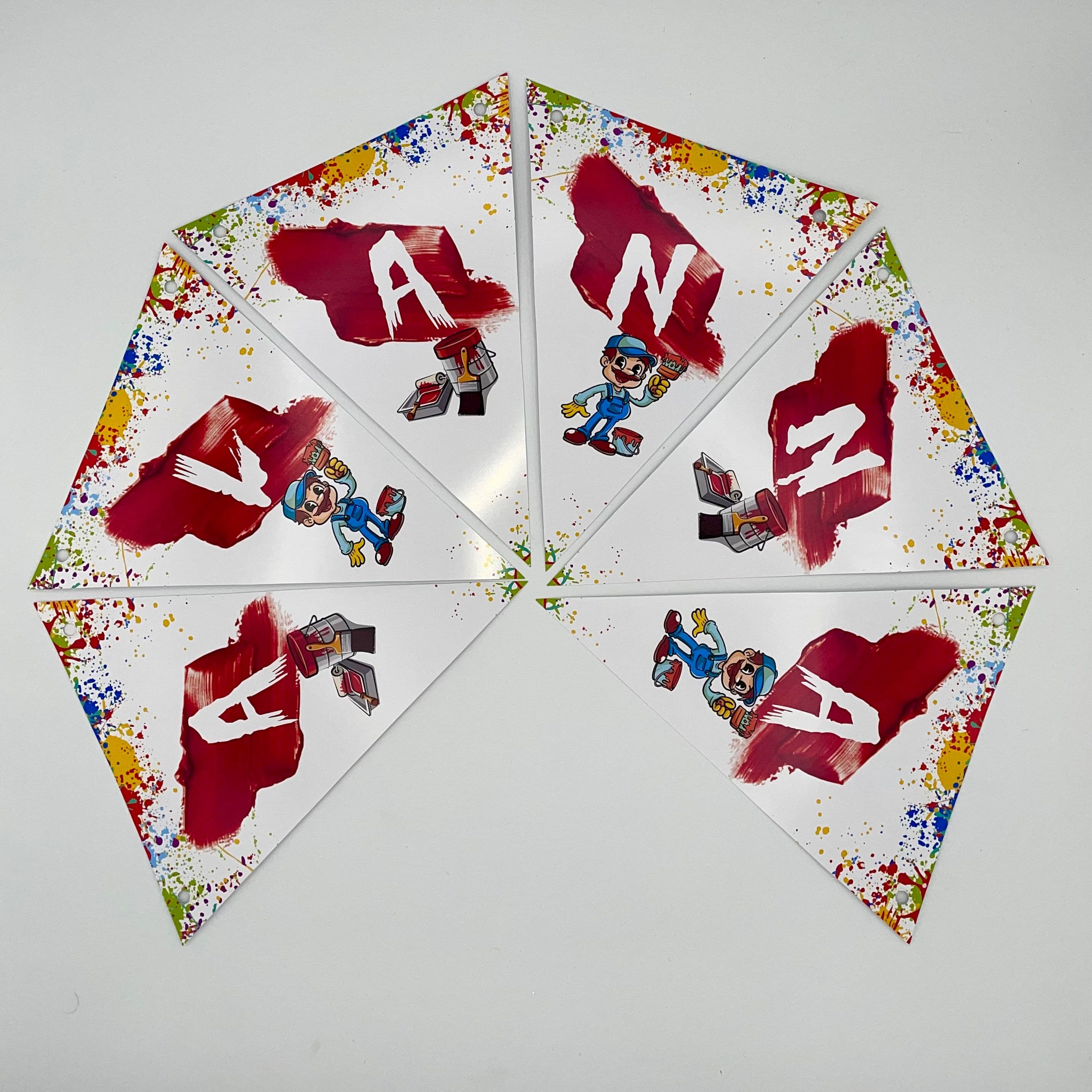 Fanion de guirlande triangle