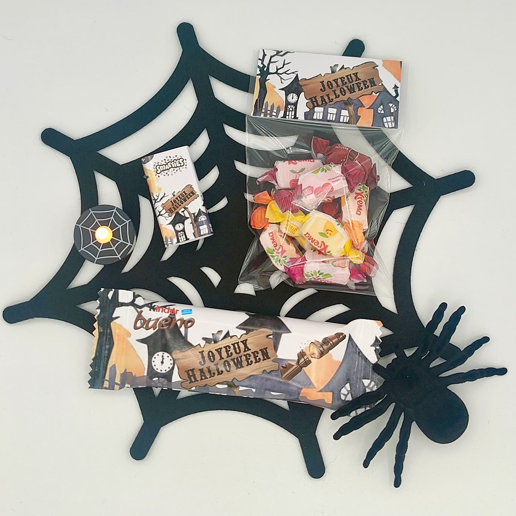 Joyeux Halloween Manoir Orange