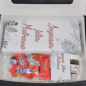 Coffret gourmand - blanc nature - Image 3