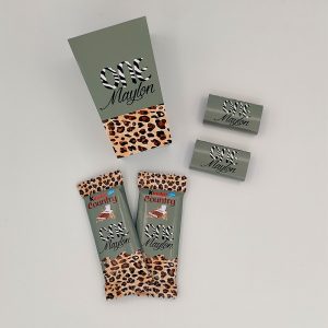 Jungle - léopard et zèbre